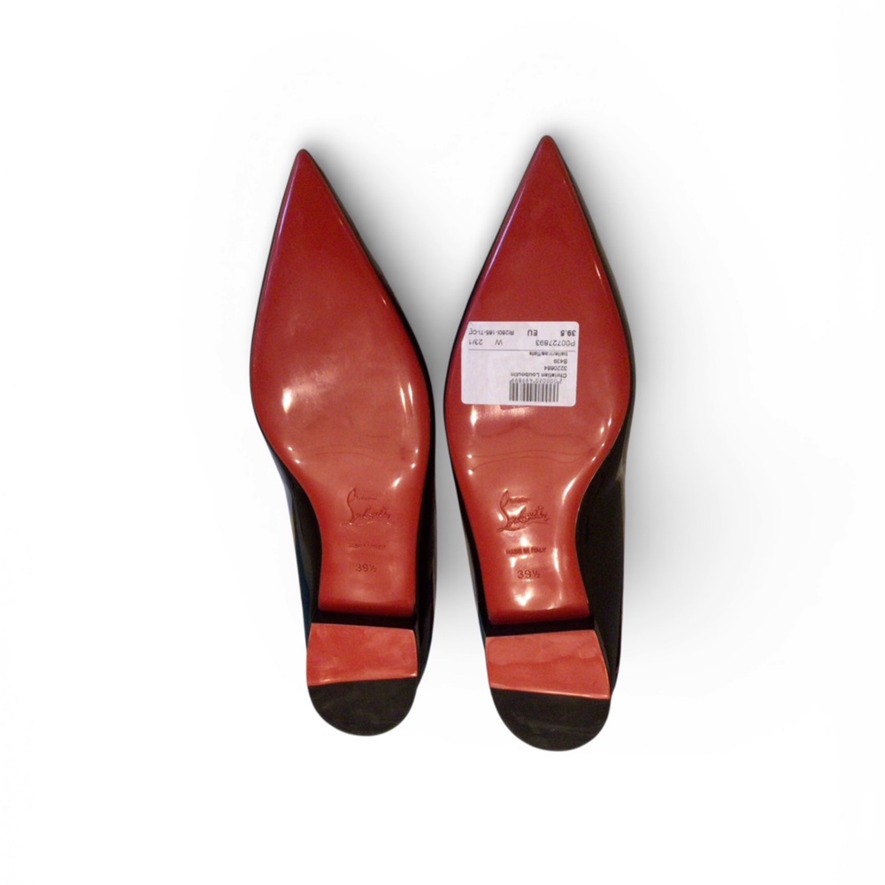 NIB Christian Louboutin Ballerina Patent Leather - Picture 8 of 9